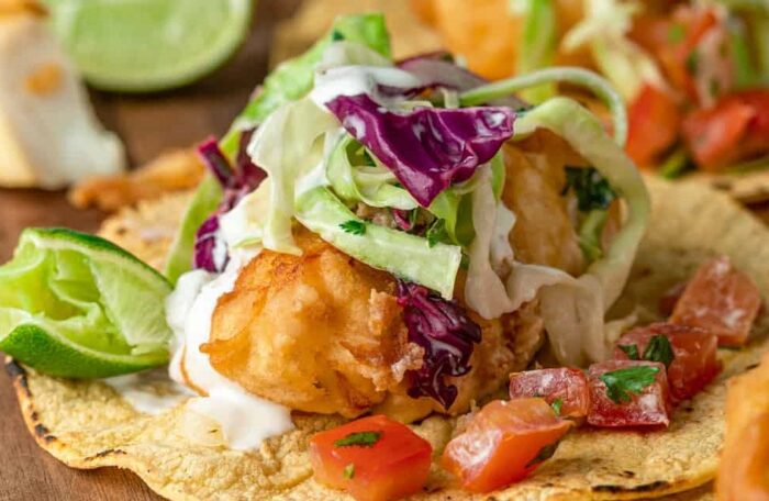 YUCATAN FISH TACOS